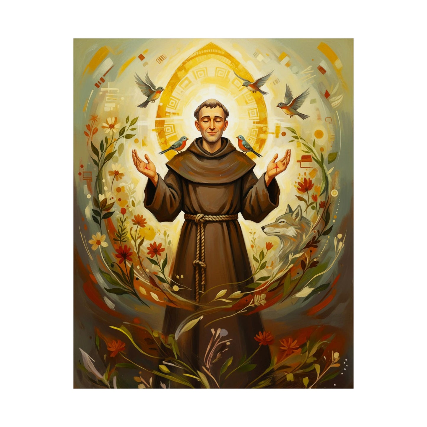 St. Francis of Assisi - Matte Poster