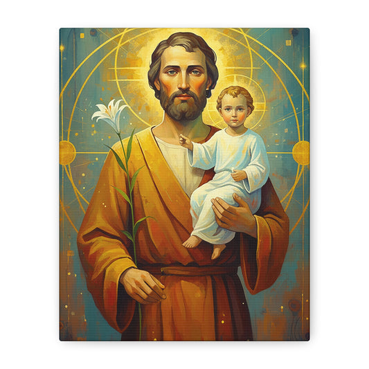 St. Joseph - Stretched Canvas