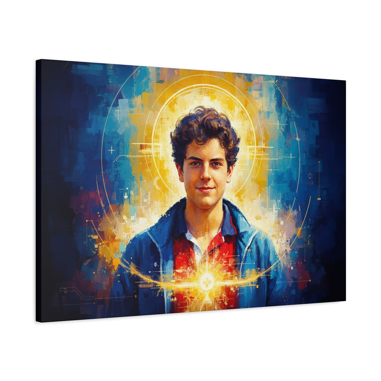 St. Carlo Acutis - Stretched Canvas