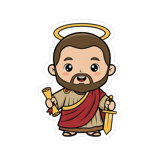 St. Paul – Chibi Style Vinyl Sticker
