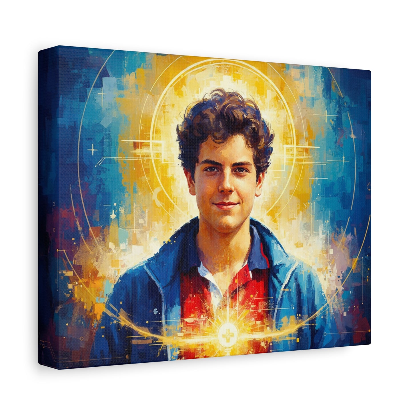 St. Carlo Acutis - Stretched Canvas