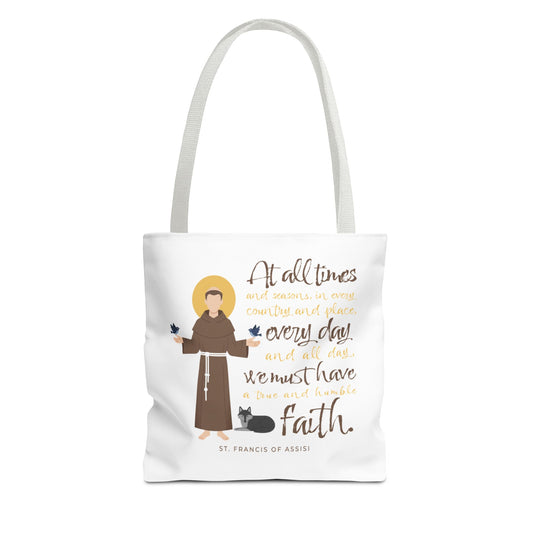 St. Francis of Assisi Tote Bag