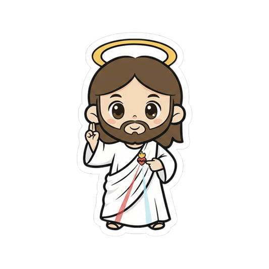 Divine Mercy – Chibi Style Vinyl Sticker
