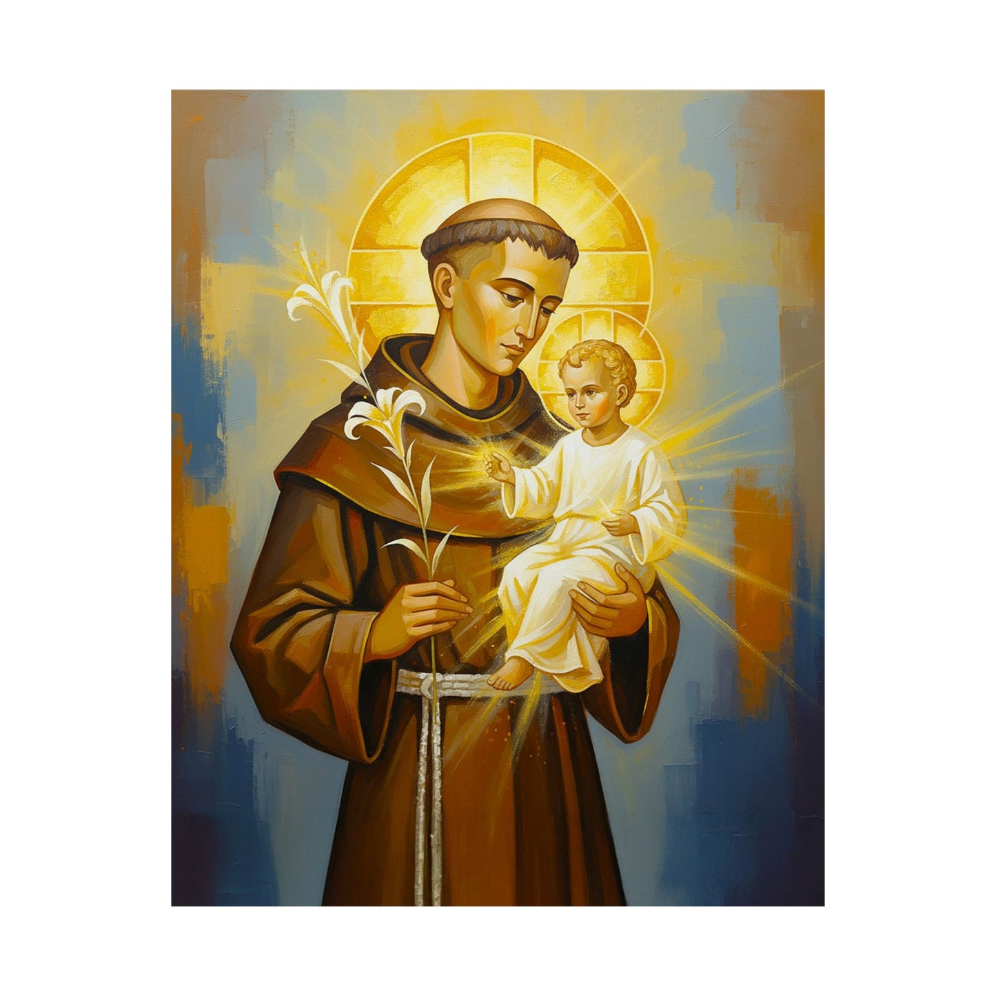 St. Anthony of Padua - Matte Poster