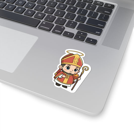 St. Augustine – Chibi Style Vinyl Sticker