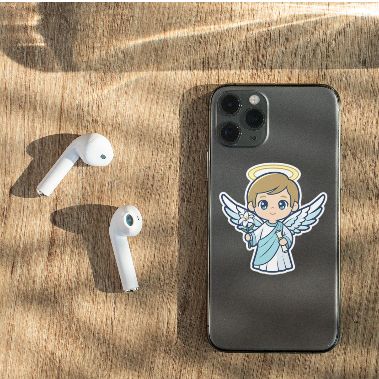 St. Gabriel the Archangel – Chibi Style Vinyl Sticker