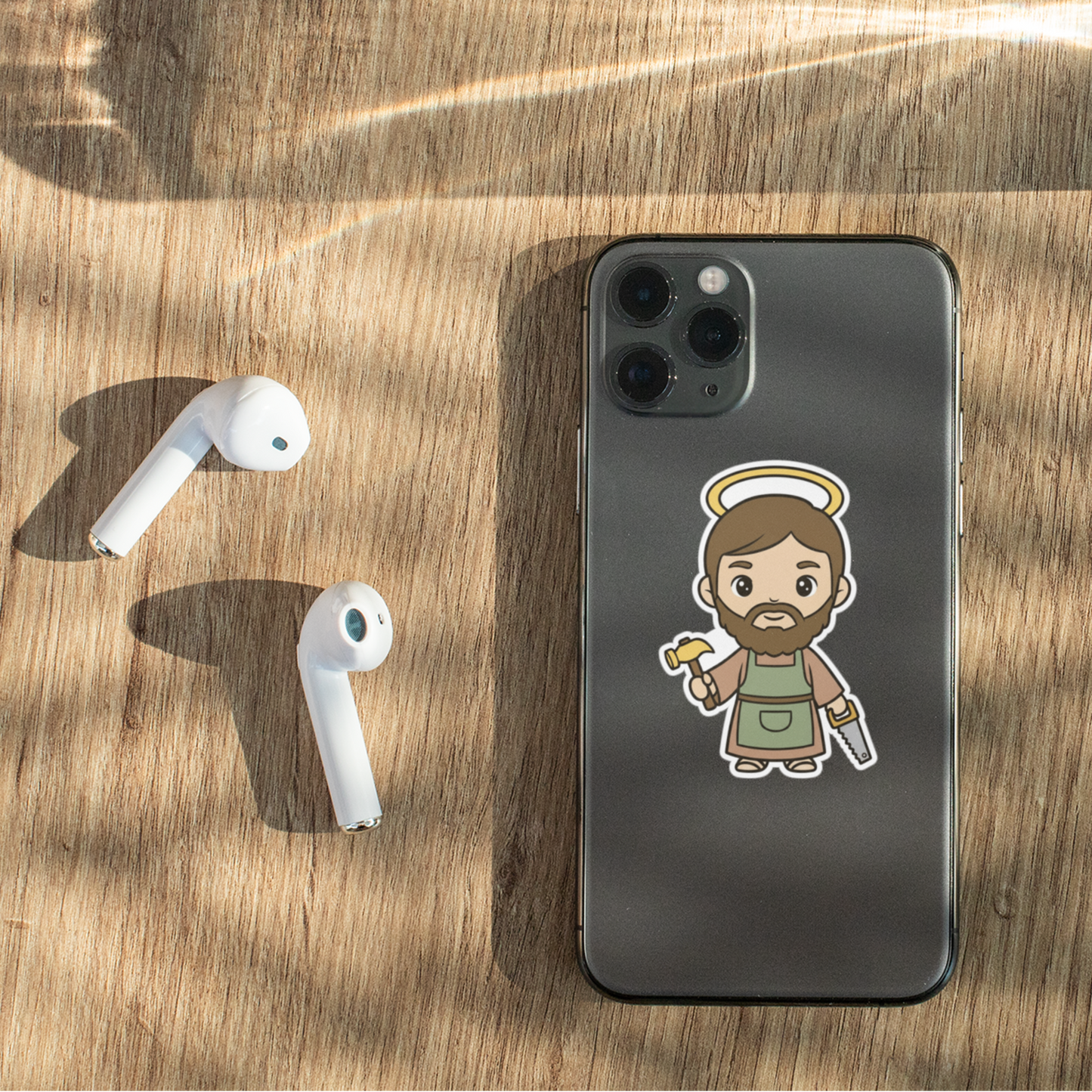 St. Joseph – Chibi Style Vinyl Sticker