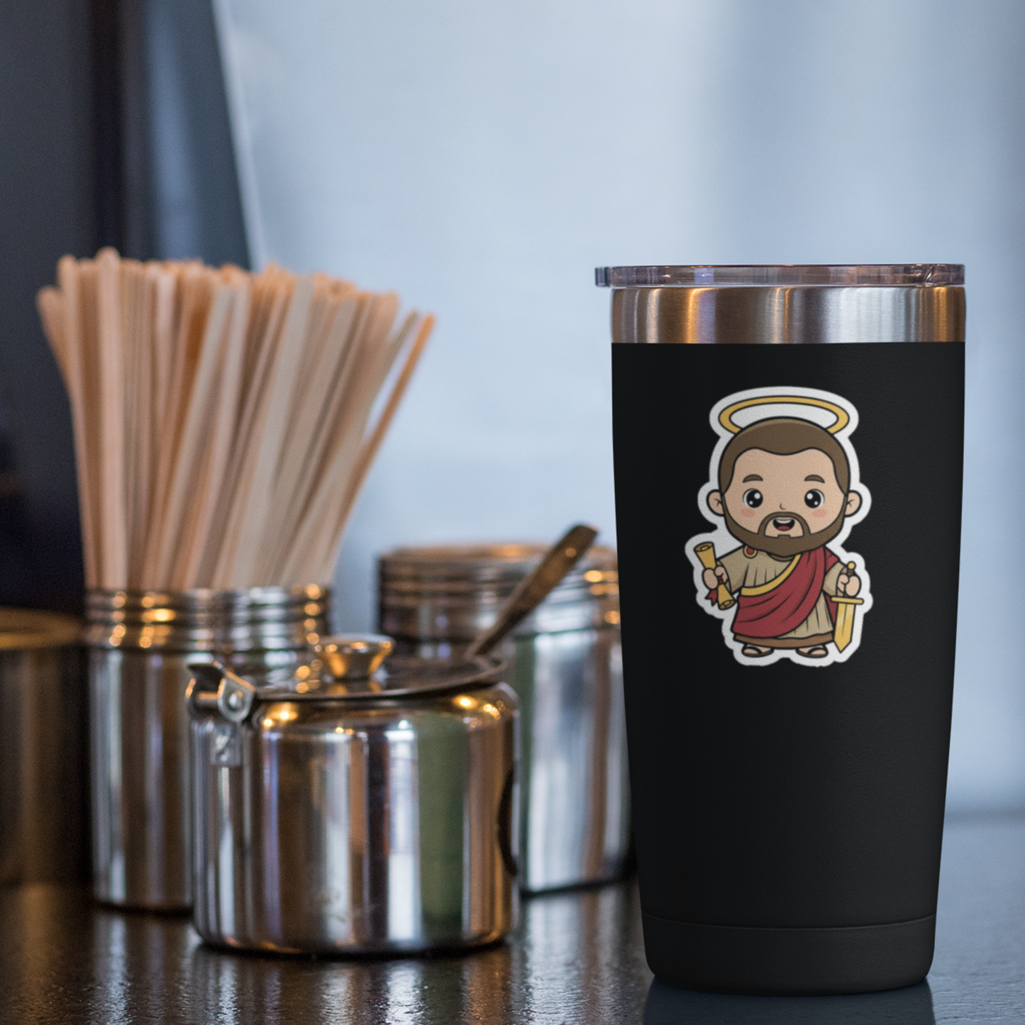 St. Paul – Chibi Style Vinyl Sticker