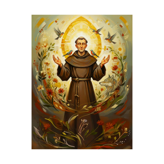 St. Francis of Assisi - Matte Poster