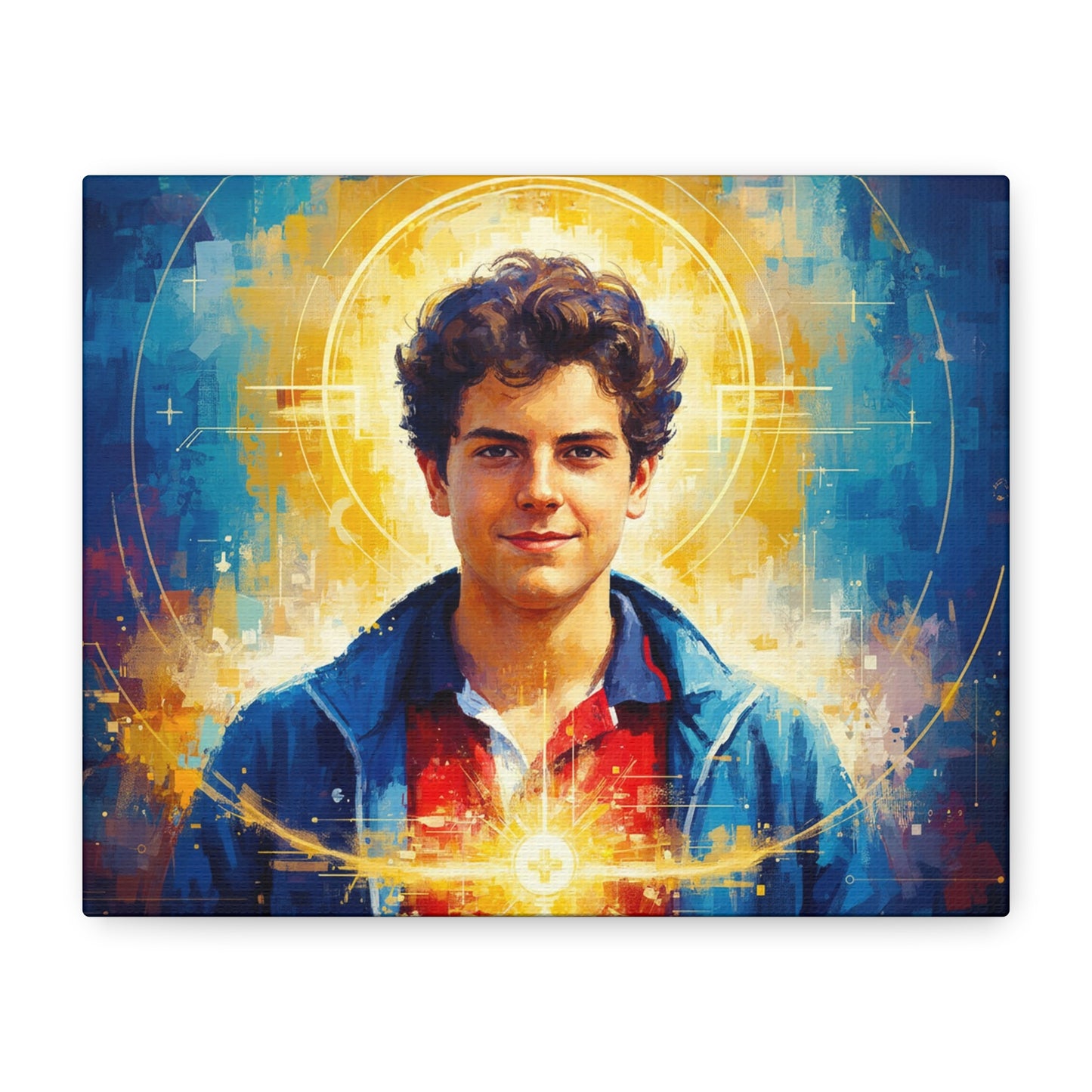 St. Carlo Acutis - Stretched Canvas