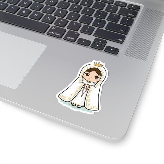 Our Lady of Fatima – Chibi Style Vinyl Sticker