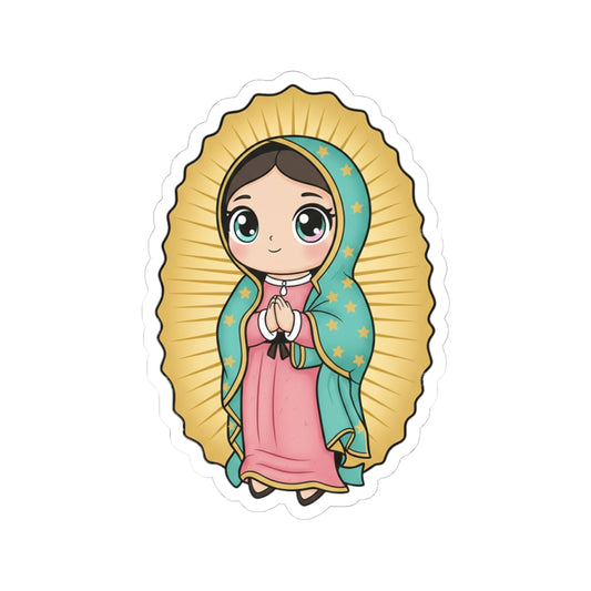 Our Lady of Guadalupe– Chibi Style Vinyl Sticker
