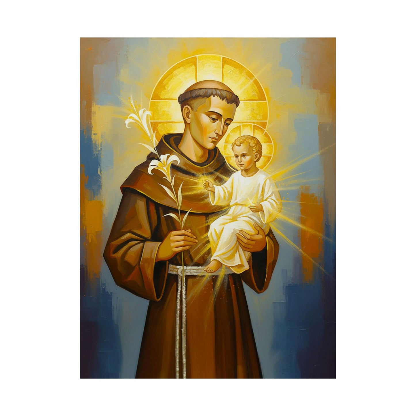 St. Anthony of Padua - Matte Poster