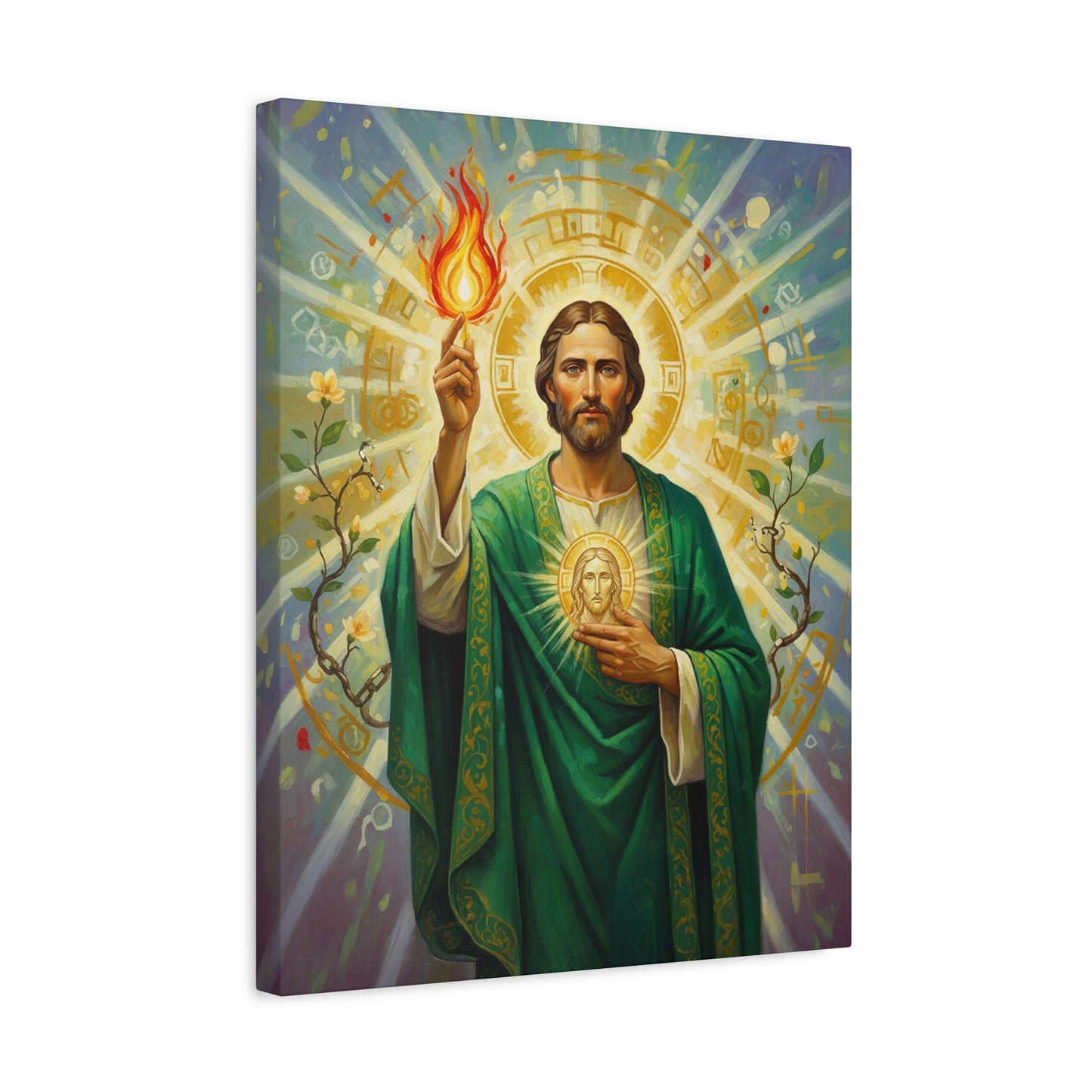 Stretched Canvas - St. Jude | Contemporary Sacred Art