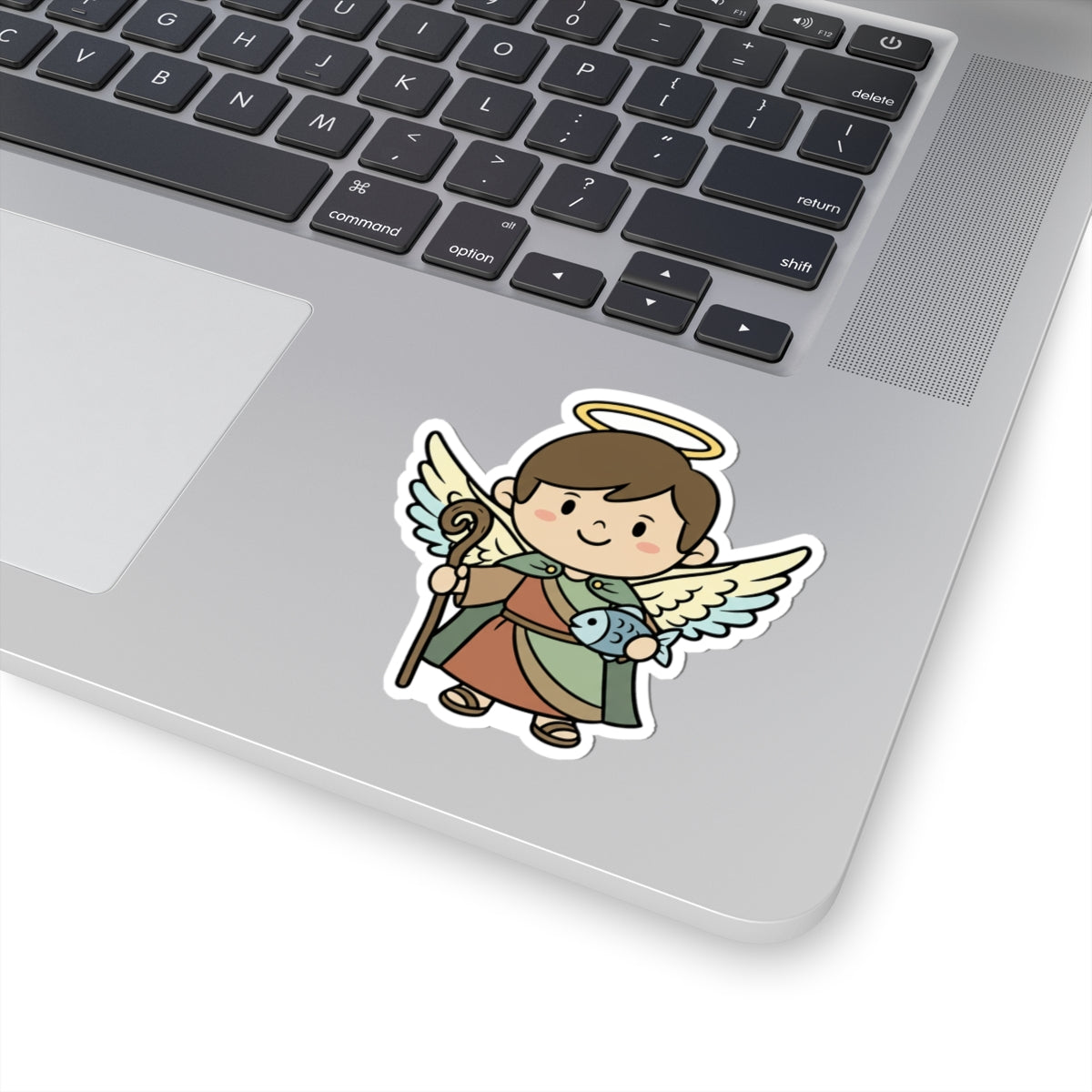 St. Raphael the Archangel – Chibi Style Vinyl Sticker
