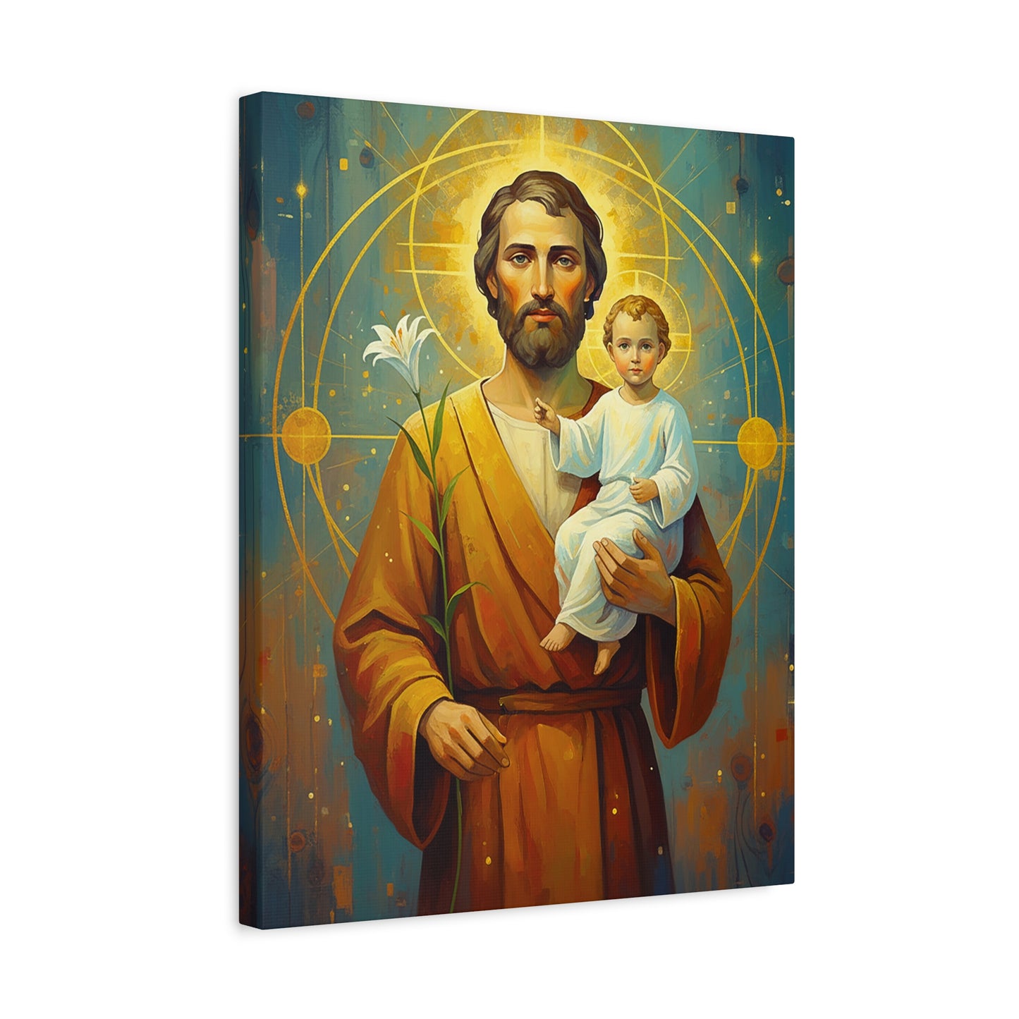 St. Joseph - Stretched Canvas