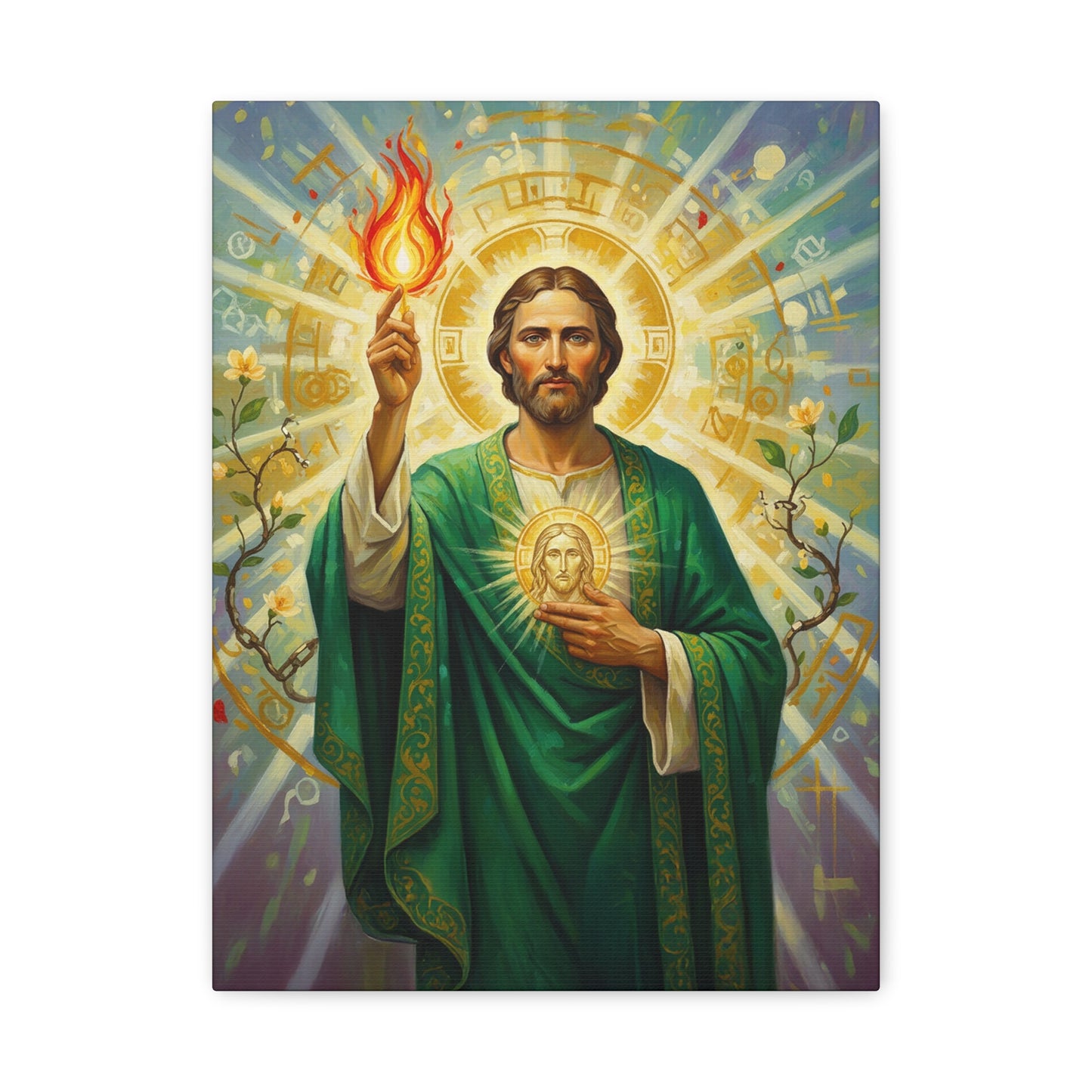 Stretched Canvas - St. Jude | Contemporary Sacred Art