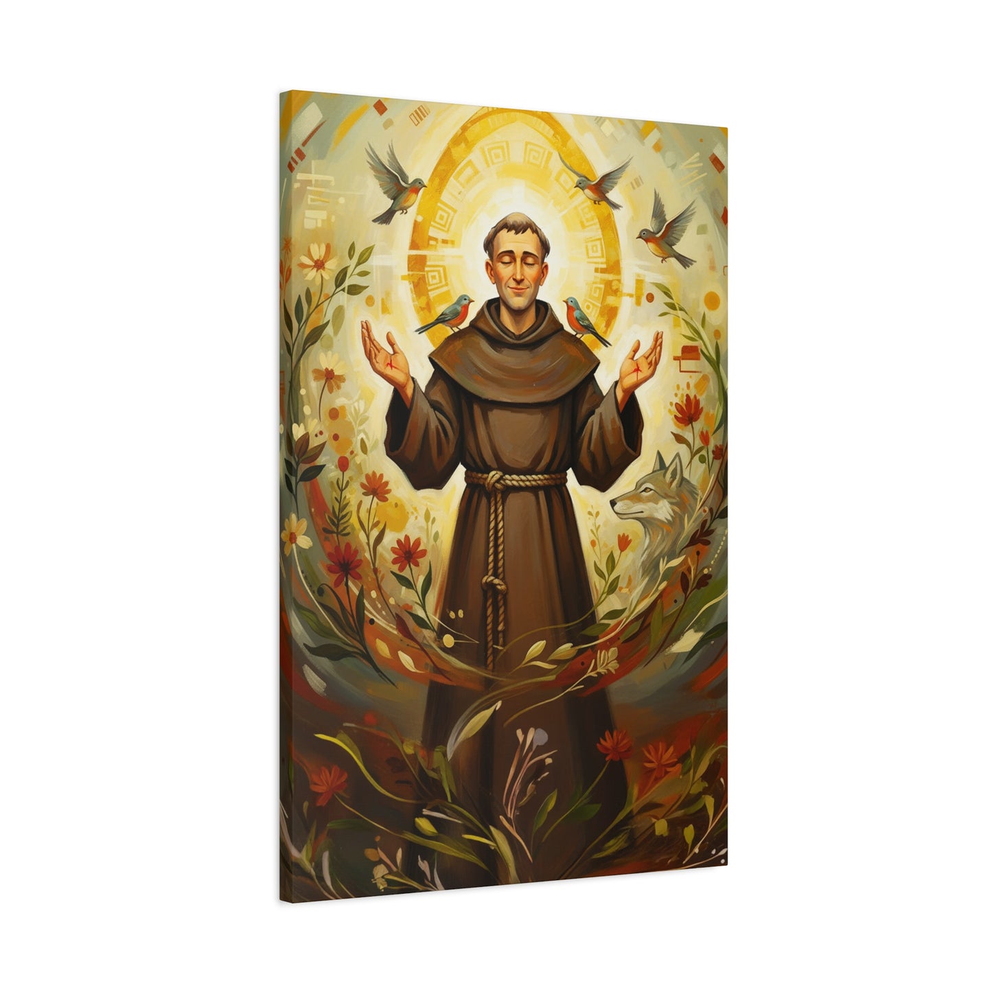 St. Francis of Assisi - Stretched Canvas