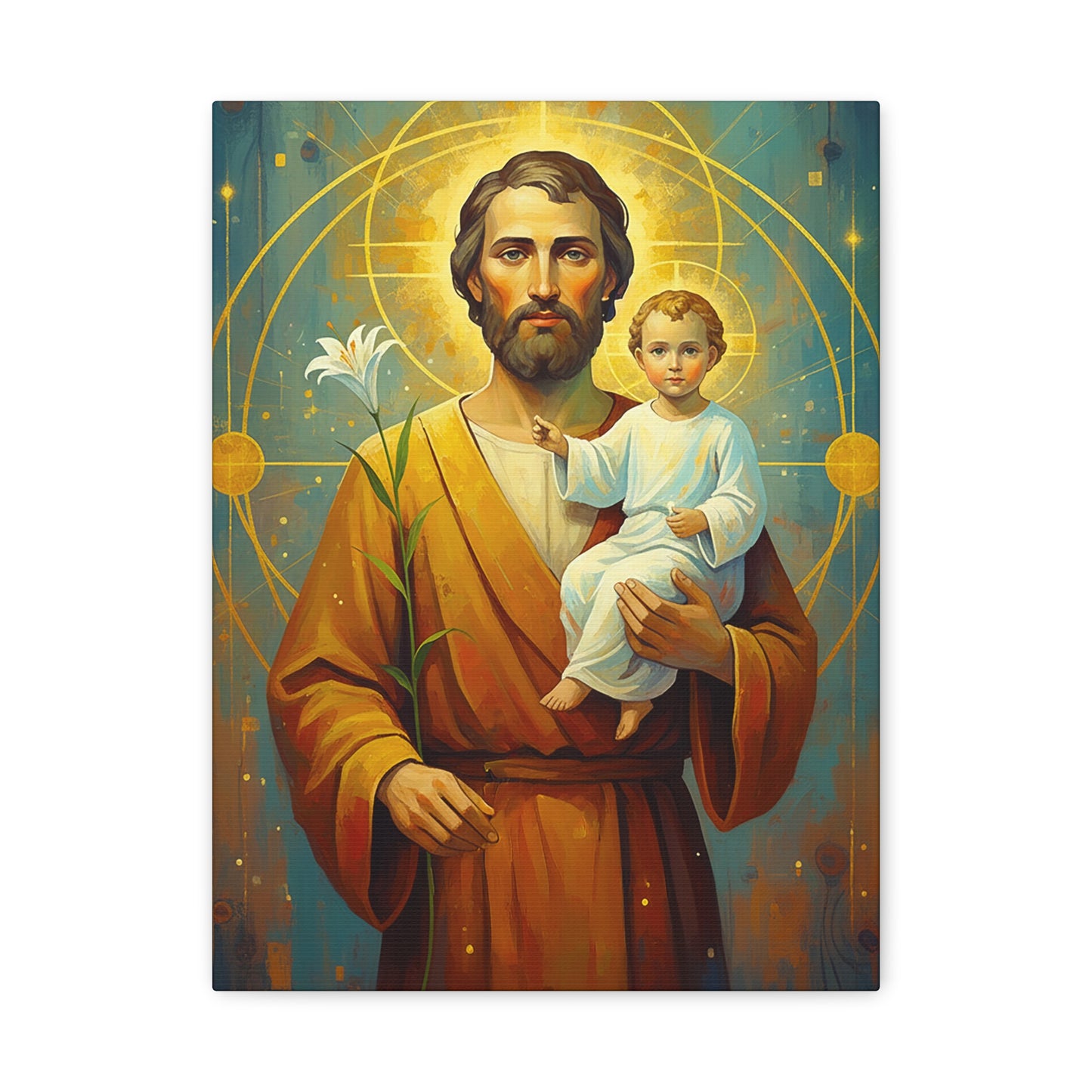 St. Joseph - Stretched Canvas