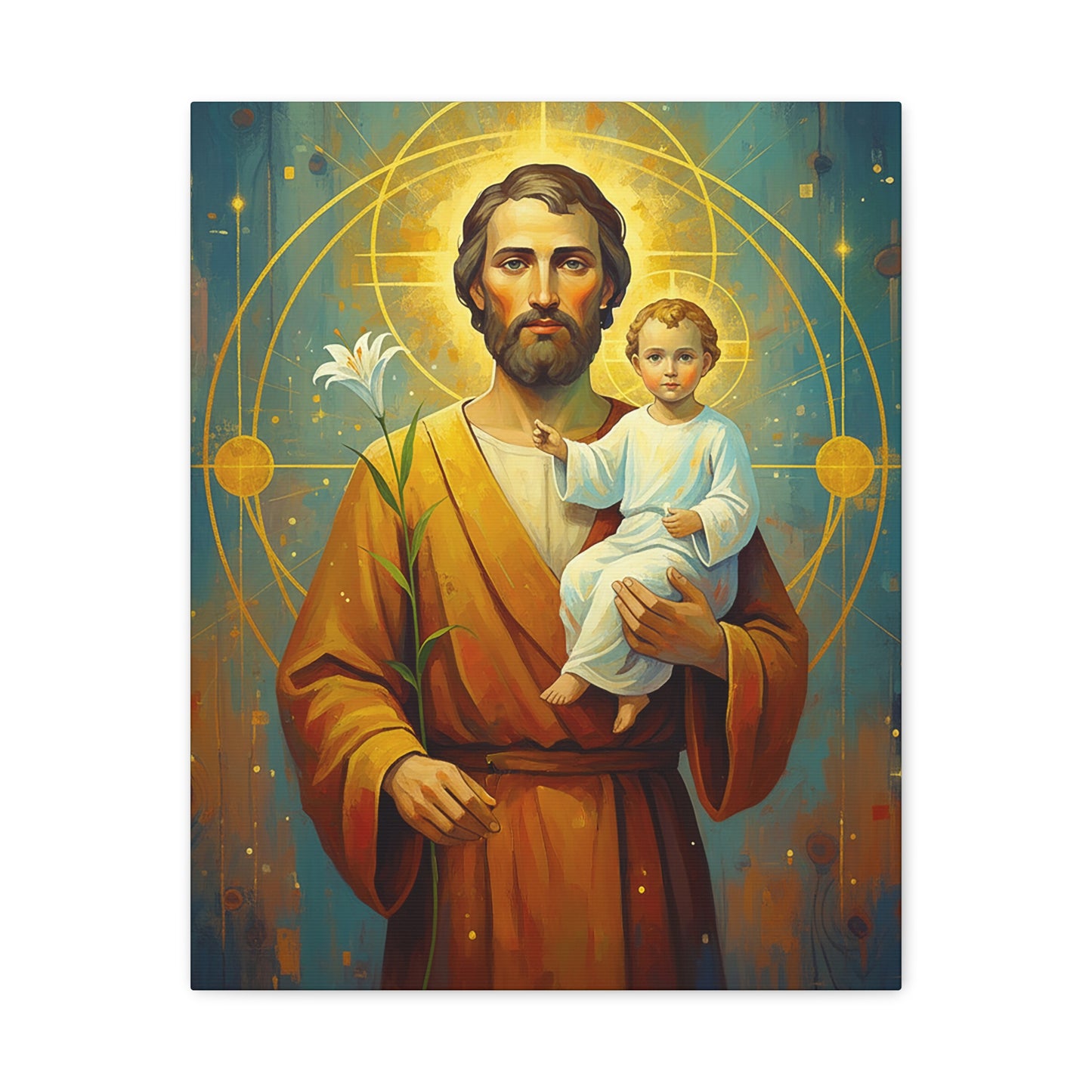 St. Joseph - Stretched Canvas