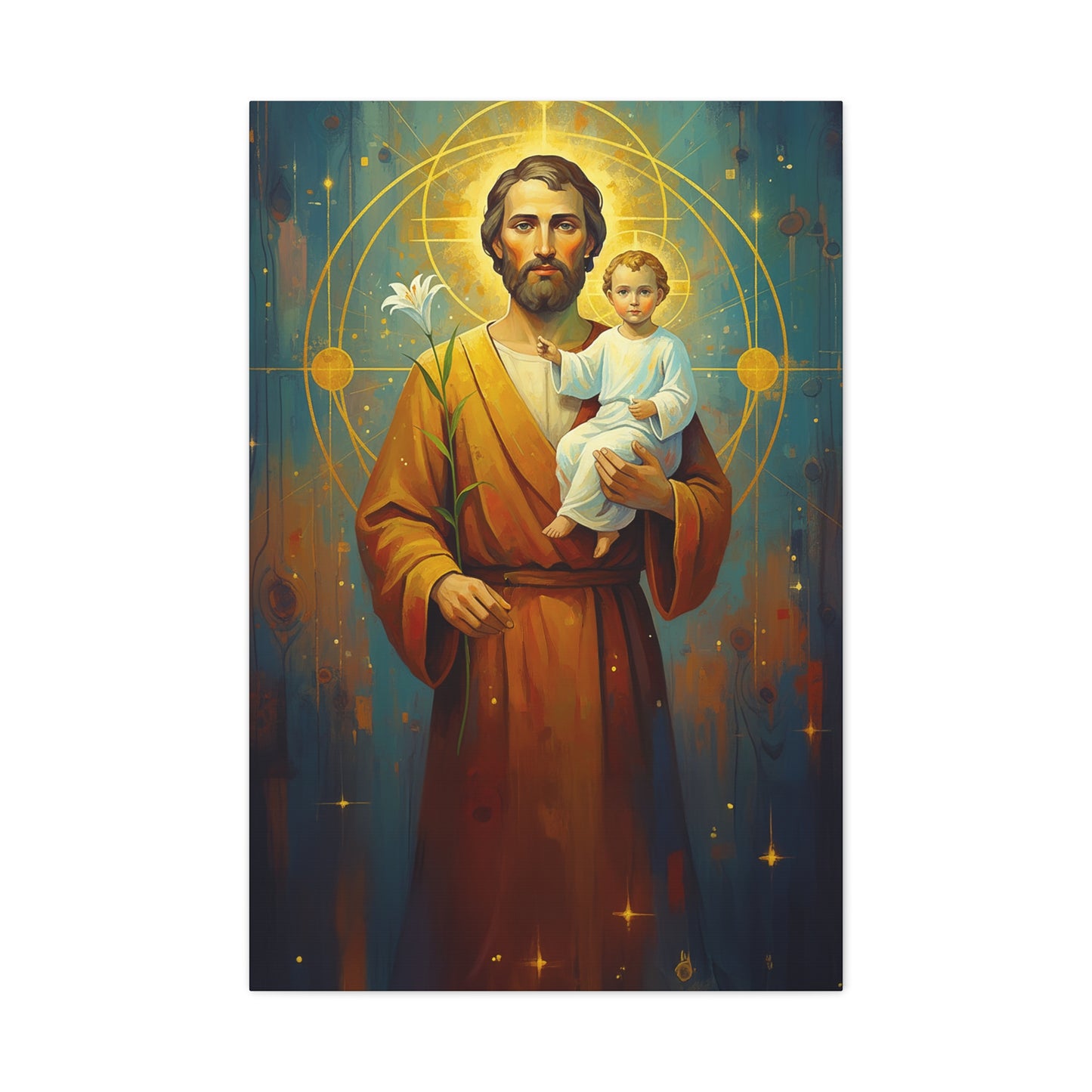 St. Joseph - Stretched Canvas