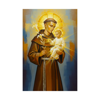 St. Anthony of Padua - Matte Poster