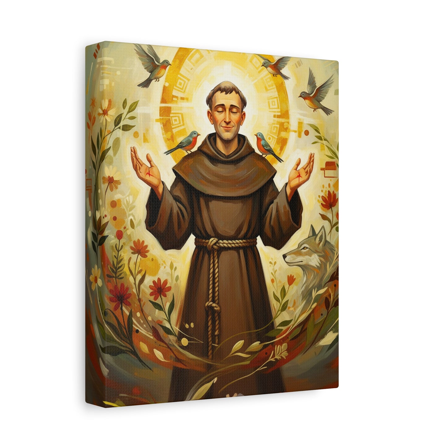 St. Francis of Assisi - Stretched Canvas