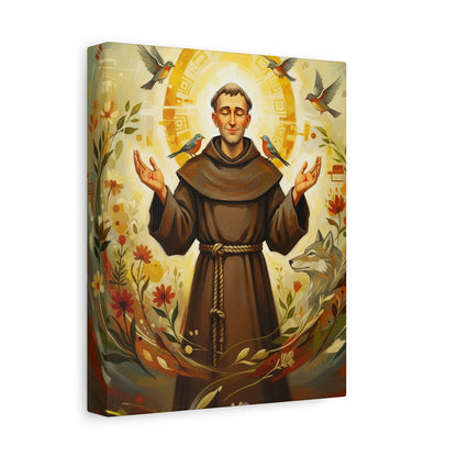 St. Francis of Assisi - Stretched Canvas
