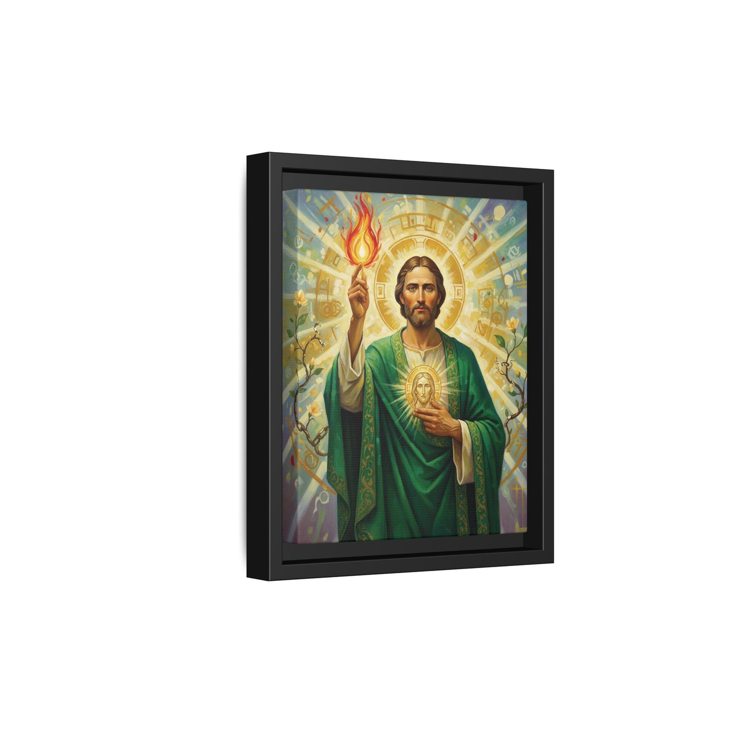 Framed Canvas – St. Jude | Contemporary Sacred Art