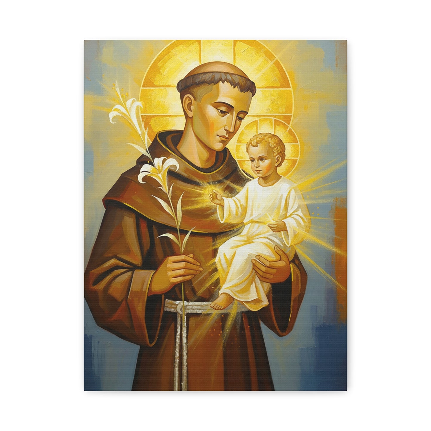 St. Anthony of Padua - Stretched Canvas