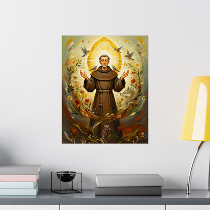St. Francis of Assisi - Matte Poster