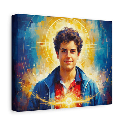 St. Carlo Acutis - Stretched Canvas