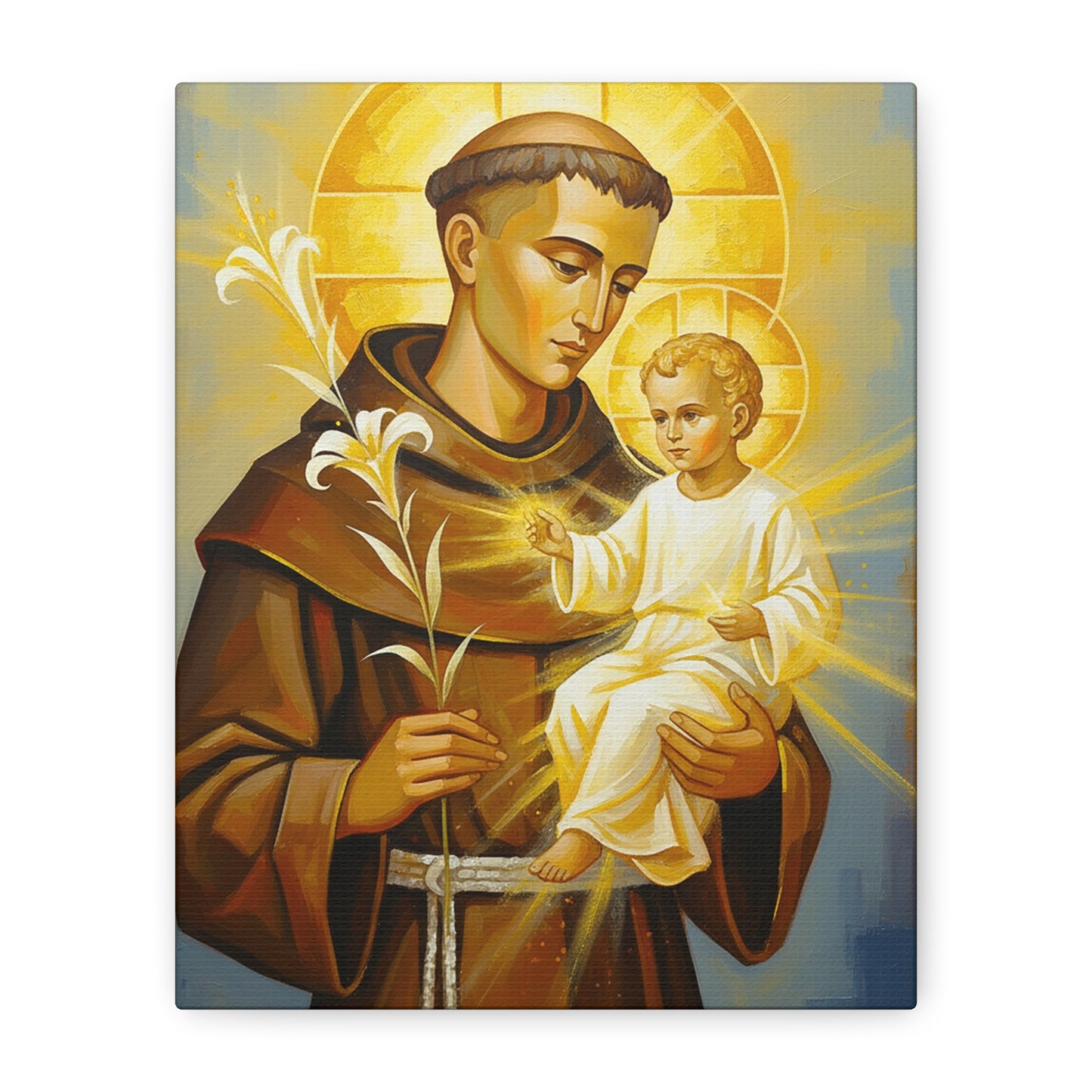 St. Anthony of Padua - Stretched Canvas