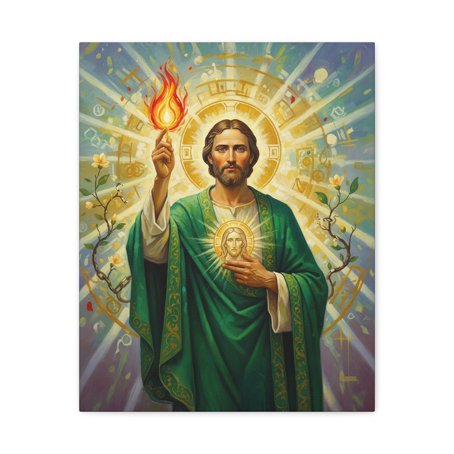 Stretched Canvas - St. Jude | Contemporary Sacred Art