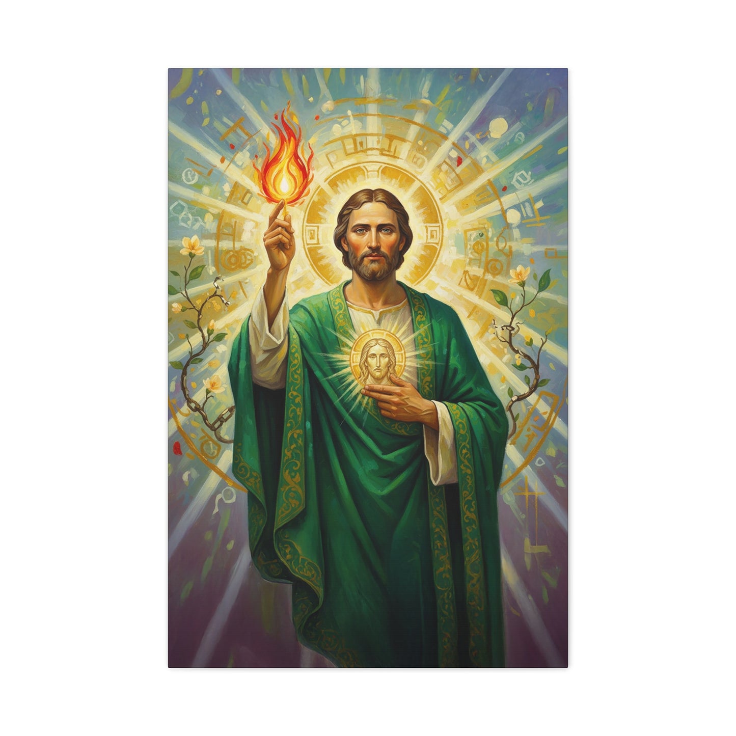Stretched Canvas - St. Jude | Contemporary Sacred Art