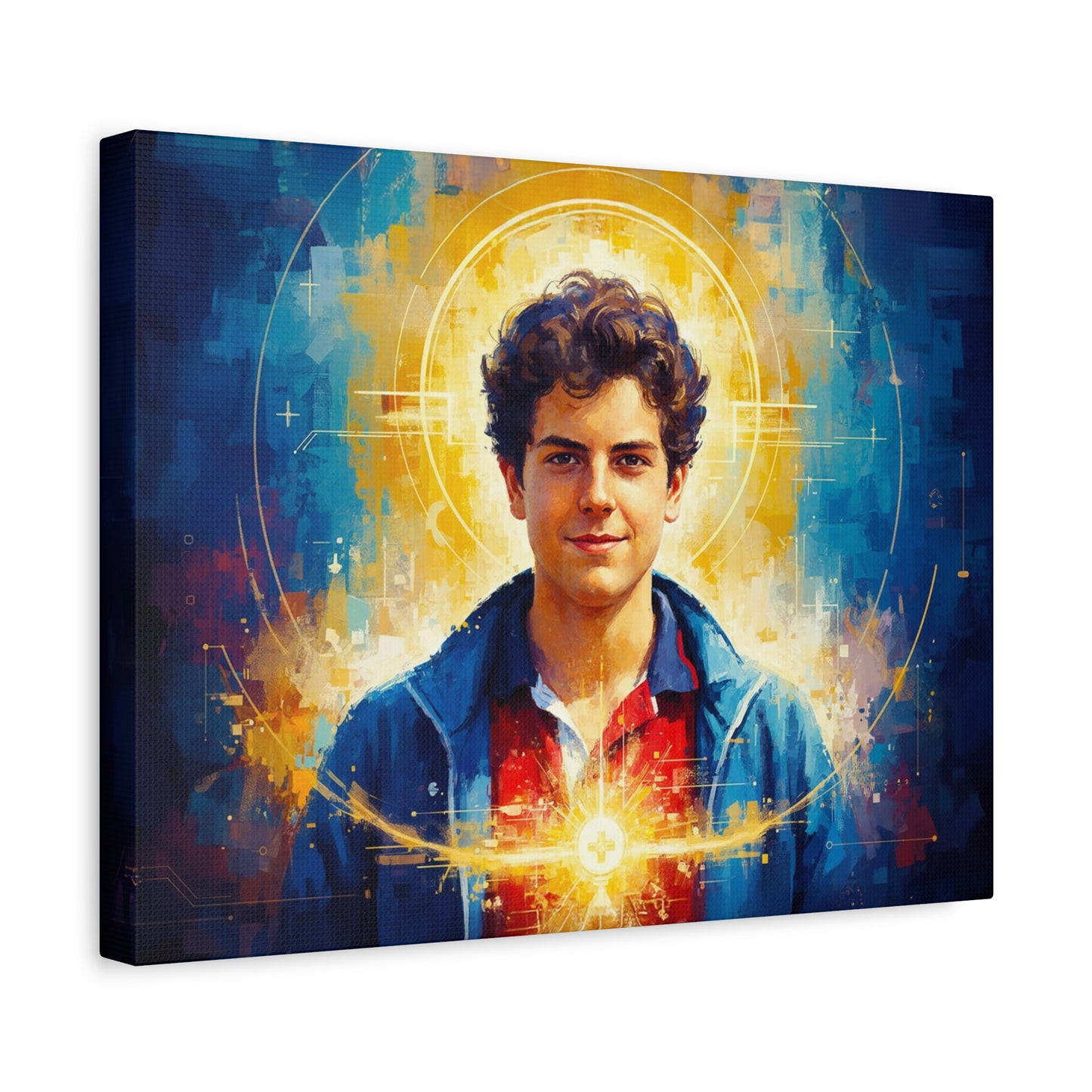 St. Carlo Acutis - Stretched Canvas