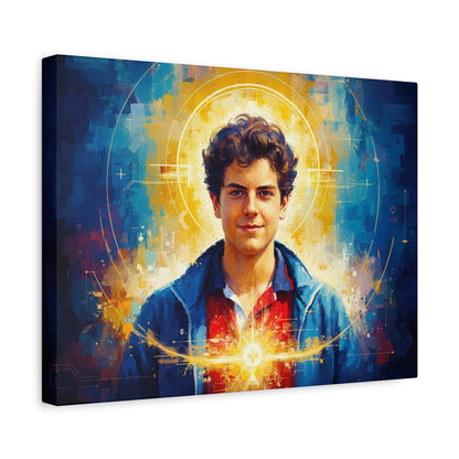 St. Carlo Acutis - Stretched Canvas