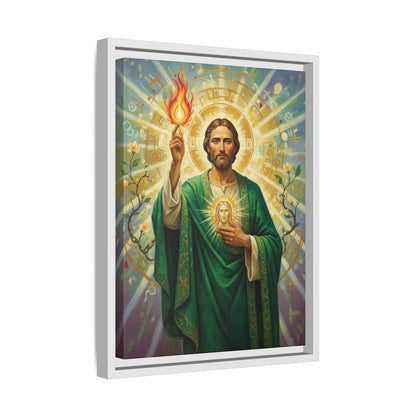 Framed Canvas – St. Jude | Contemporary Sacred Art