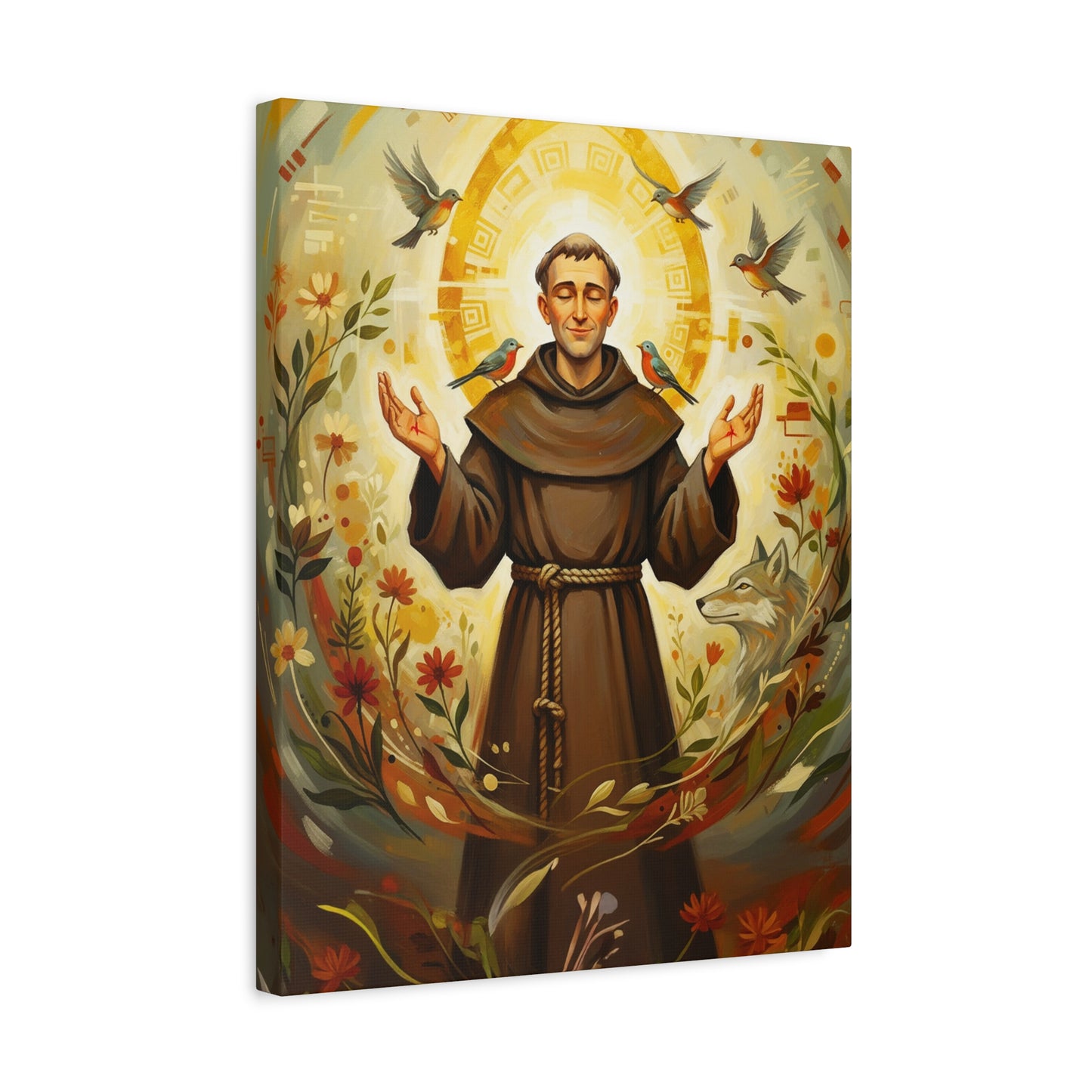 St. Francis of Assisi - Stretched Canvas