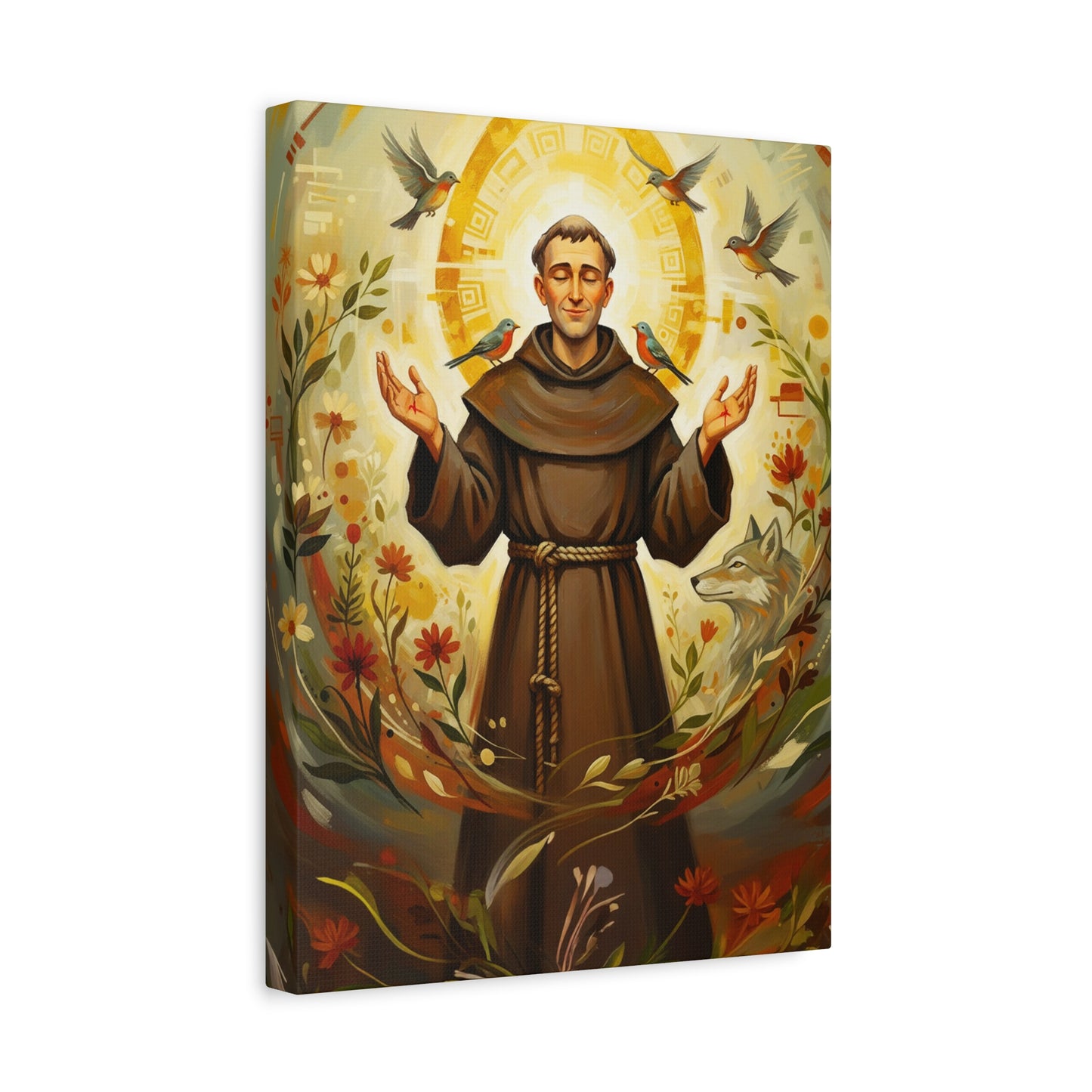 St. Francis of Assisi - Stretched Canvas