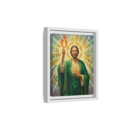 Framed Canvas – St. Jude | Contemporary Sacred Art