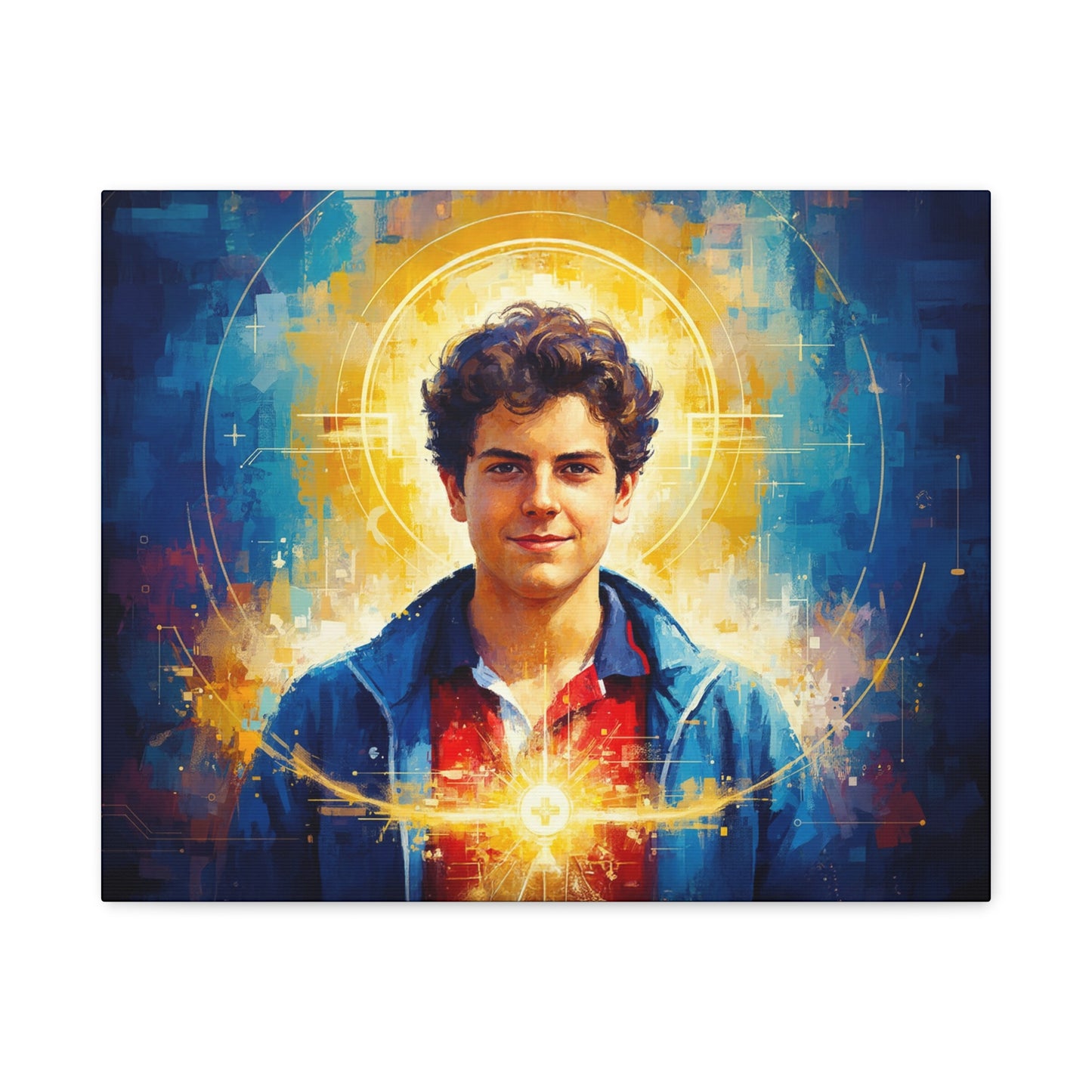 St. Carlo Acutis - Stretched Canvas