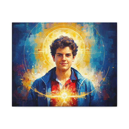 St. Carlo Acutis - Stretched Canvas