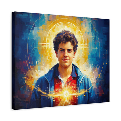 St. Carlo Acutis - Stretched Canvas