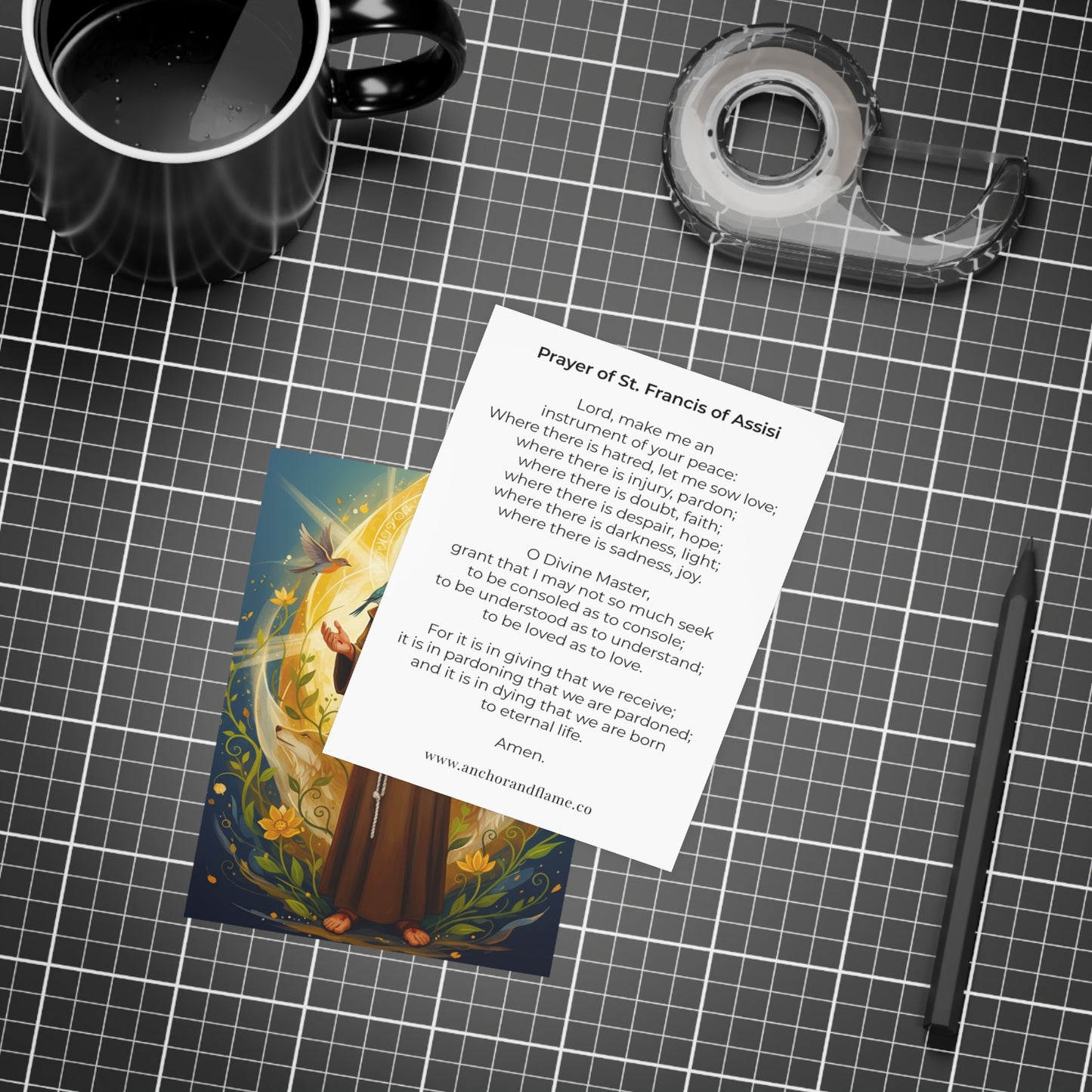 St. Francis of Assisi Prayer Card Pack