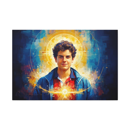 St. Carlo Acutis - Stretched Canvas