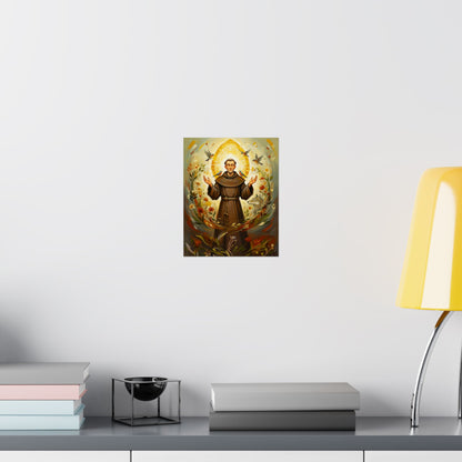 St. Francis of Assisi - Matte Poster