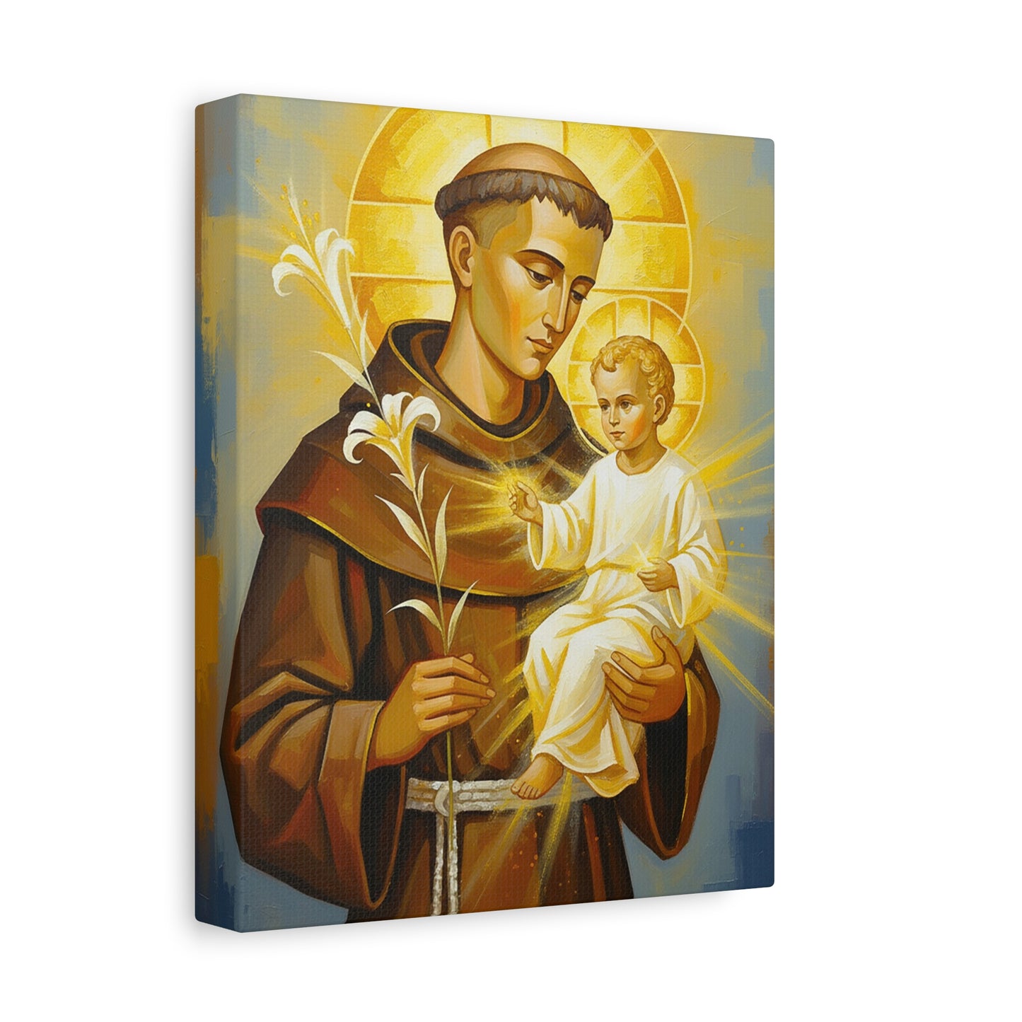 St. Anthony of Padua - Stretched Canvas