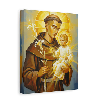 St. Anthony of Padua - Stretched Canvas