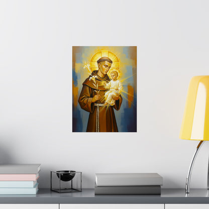 St. Anthony of Padua - Matte Poster